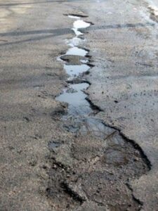 bache en carretera
